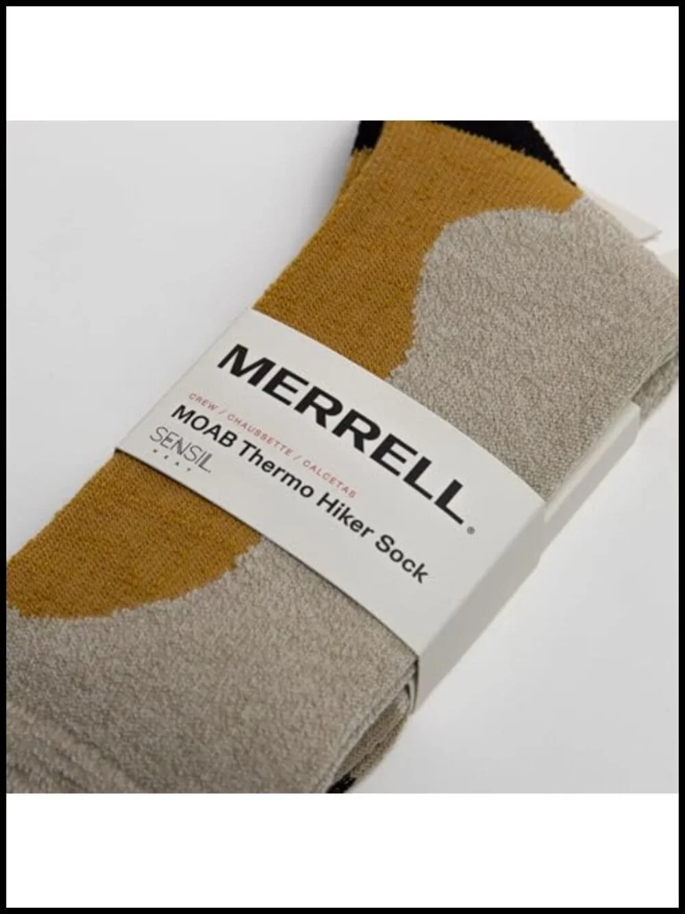 Merrell Moab Thermo Wool Crew Socks - Hiking, Warm, Athletic